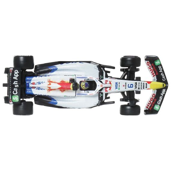 Formula 1 Hot Wheels Premium Die-Cast Vehicle 1/64 Visa Cash App Racing Bulls F1 Team