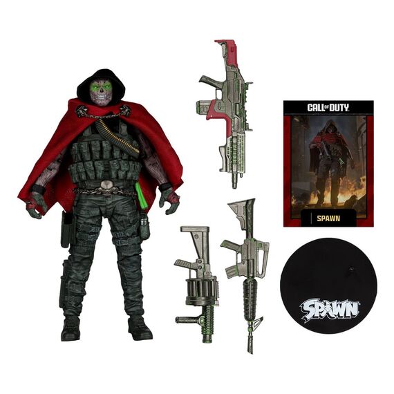Call of Duty Action Figure Burned Spawn 18 cm