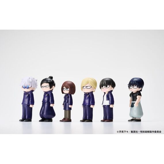 Jujutsu Kaisen JIRORI Mini Figures 9 cm Vol. 1 Blind Box Display (6)