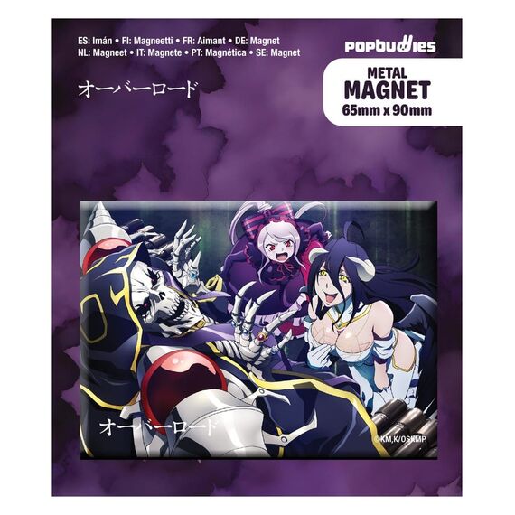 Overlord Fridge Magnet Albedo Having Fun