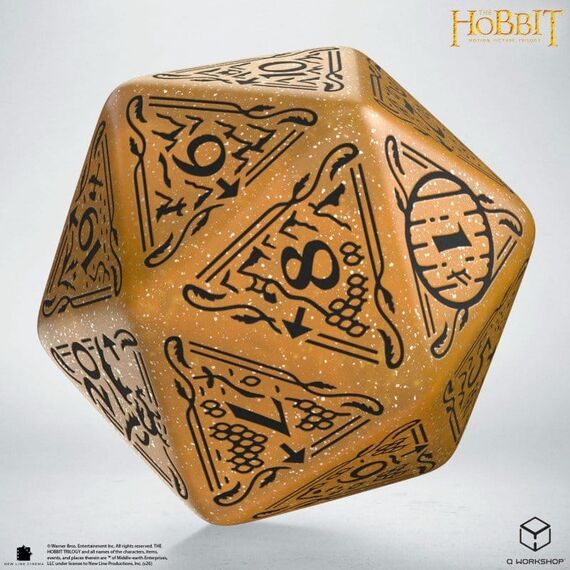 The Hobbit Spindown Jumbo Die Solaris TCG D20