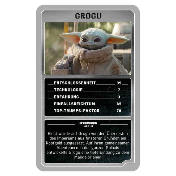 The Mandalorian and Grogu Card Game Top Trumps Collectables *German Version*