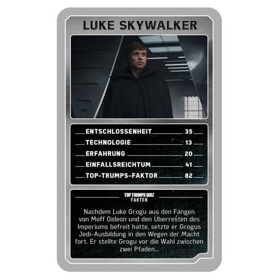 The Mandalorian and Grogu Card Game Top Trumps Collectables *German Version*