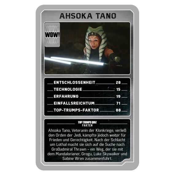 The Mandalorian and Grogu Card Game Top Trumps Collectables *German Version*