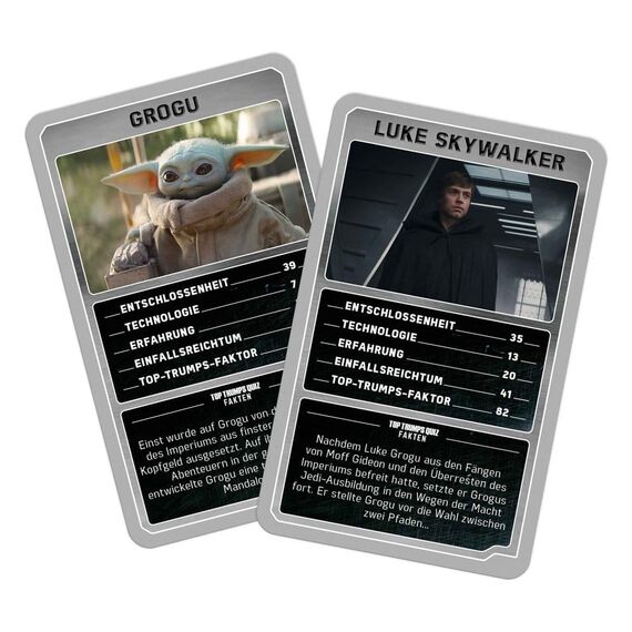 The Mandalorian and Grogu Card Game Top Trumps Collectables *German Version*