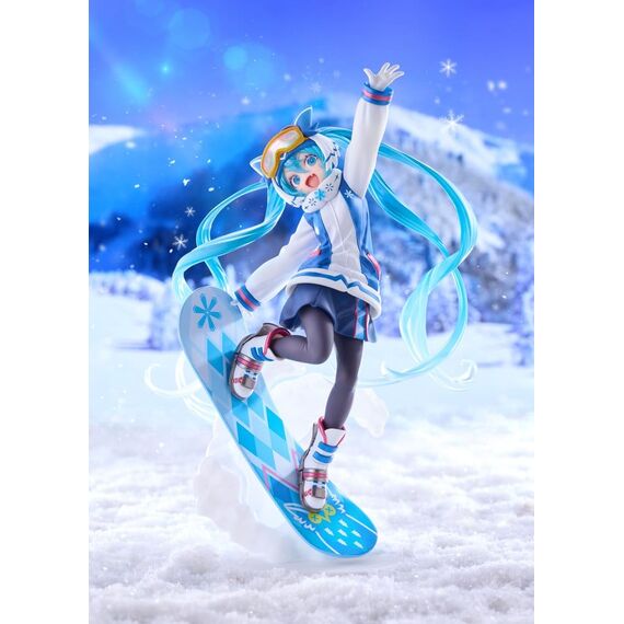 Hatsune Miku AMP+ PVC Figure Snow Miku All Stars 2016 Ver. 23 cm