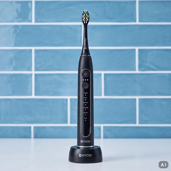 Sonic toothbrush ORO SONIC NEXT PRO BLACK OROMED