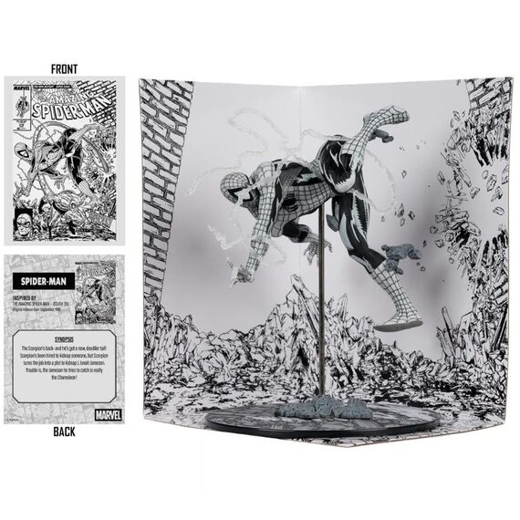 McFarlane - Marvel Collection - Spider-Man (AMAZING SPIDER-MAN #318 - Line Art - Gold Label) /