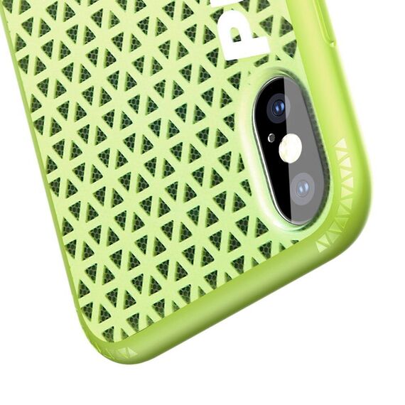 Baseus (WIAPIPHX-KP06) Parkour case Sport Cover for Apple iPhone X / XS Green | Techbox