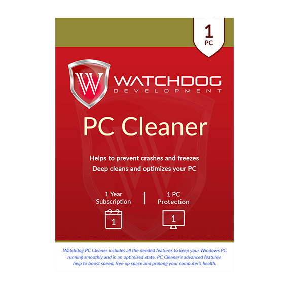 Watchdog PC Cleaner 1 , 2 Years, ESD | Techbox