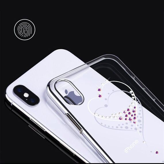 Kingxbar Wish Series case decorated with original Swarovski crystals iPhone 11 Pro black | Techbox