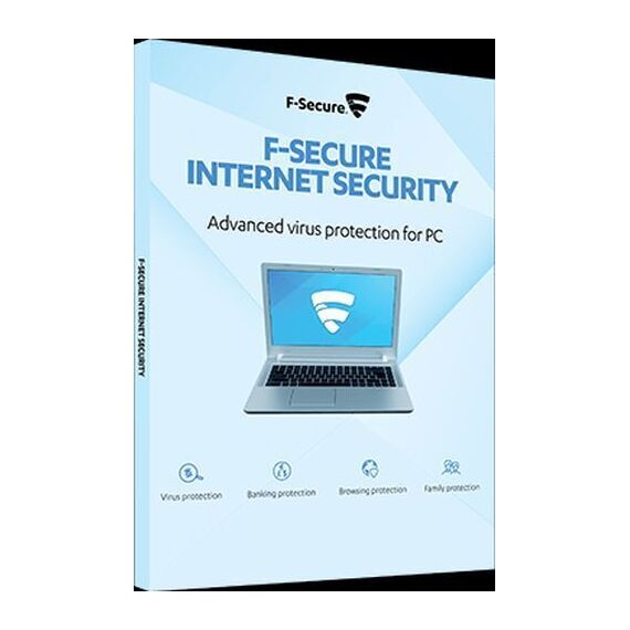 F-Secure Internet Security (Τελευταία Έκδοση) (3 PC / 1 Year) Ηλεκτρονική Άδεια | Techbox