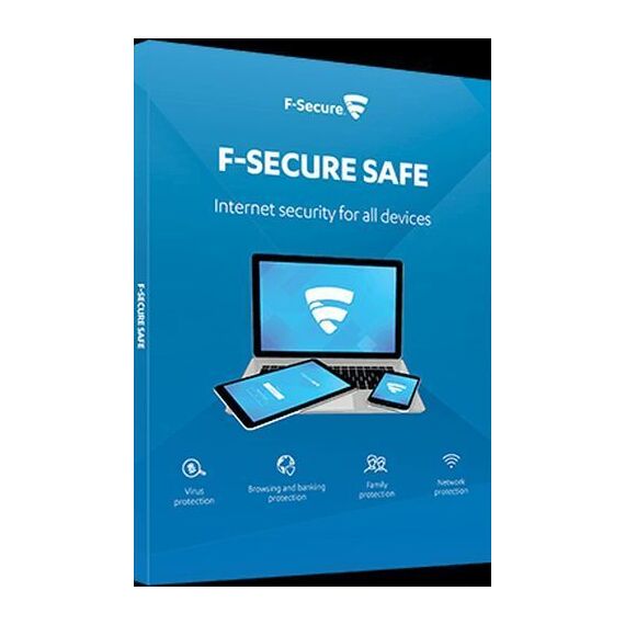F-Secure Safe (Τελευταία Έκδοση) (5 Device -1 Year) Multi Device | Techbox