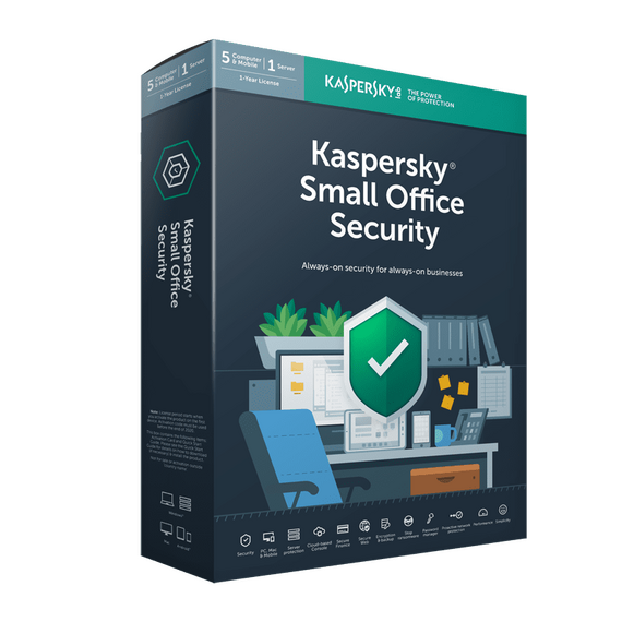 Kaspersky Small Office Security V8 (1 Server + 10 PC + 10 Mobile Devices) 1 Year ESD - 1 Year