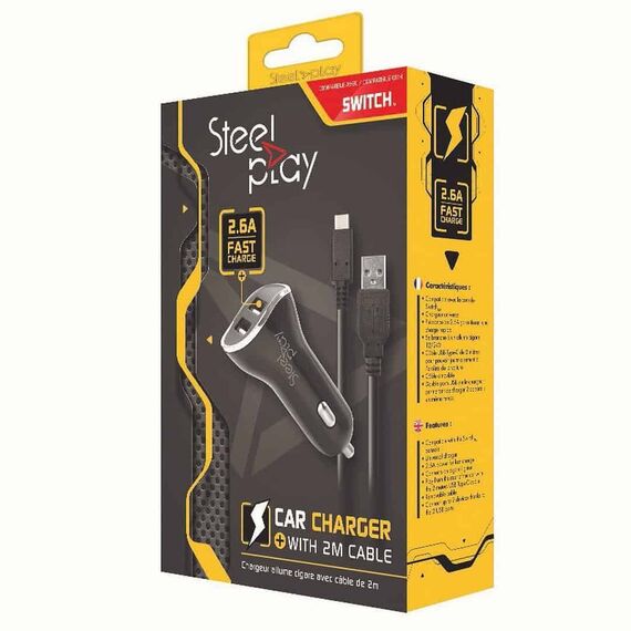 Steelplay Nintendo Switch Car Charger X2 USB Ports / Nintendo Switch - Nintendo Switch - Nintendo Switch - Accessories - Char...