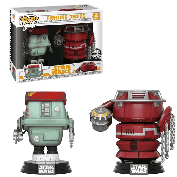 Funko! POP - 2-Pack Convention Exclusive - Star Wars: Solo - Fight Droids (27030) / Gadgets -  - Λεπτομέρειες προϊόντος
