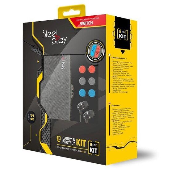 Steelplay Kit Carry & Protect / Nintendo Switch - Nintendo Switch - Nintendo Switch - Accessories - Other Accessories