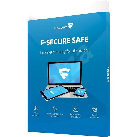 F-Secure Safe (Τελευταία Έκδοση) (3 Device -2 Years) Multi Device, Ηλεκτρονική Άδεια | Techbox