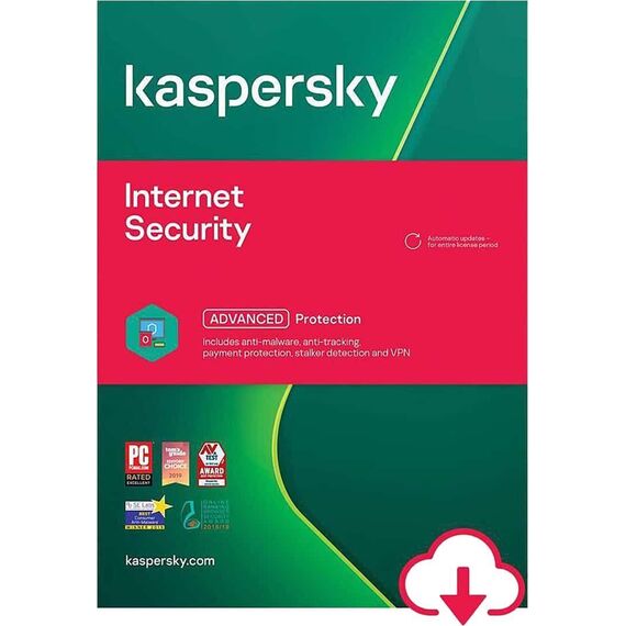 Kaspersky Internet Security 2022 (5 Device - 2 Year) Multi-Device ESD - 2 Years