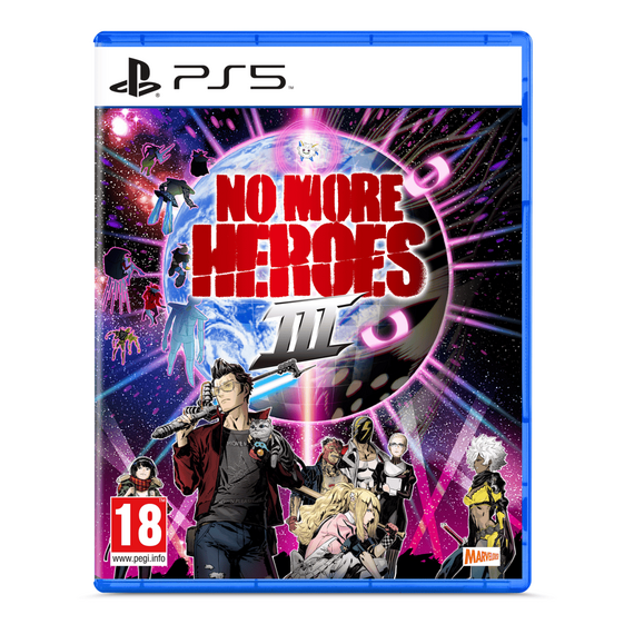 No More Heroes 3 / PlayStation 5 - PlayStation 5 - PlayStation 5 - Games - Marvelous Entertainment Inc. - Action - Standard