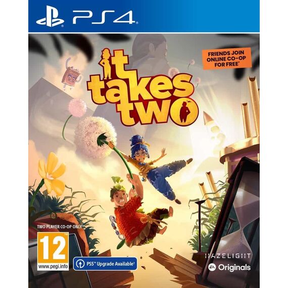 IT TAKES TWO - Includes PS5 Version / PlayStation 4 - PlayStation 4 - PlayStation 4 - Games - EA - Local Co-Op - Standard