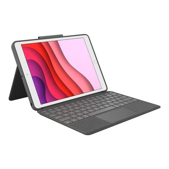 Logitech - Combo Touch for iPad 7th generation - GRAPHITE Nordic / Electronics - Tablet Accessories - Tablet PC & Accessories - Techbox