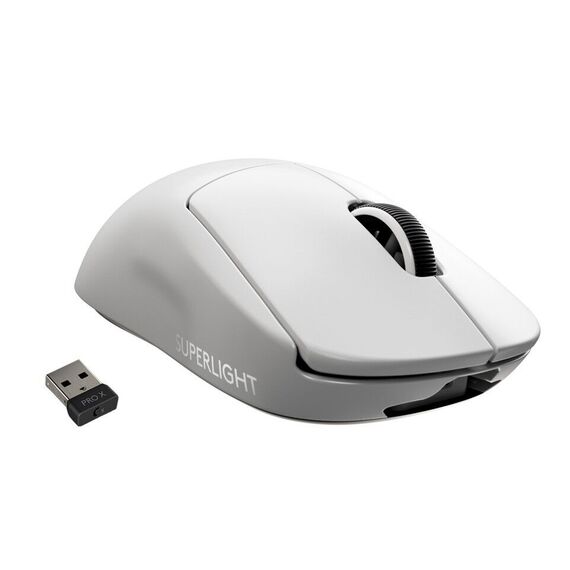 Logitech - PRO X SUPERLIGHT Wireless Gaming Mouse - WHITE / Computers - Mice - Keyboards & Mice - Techbox