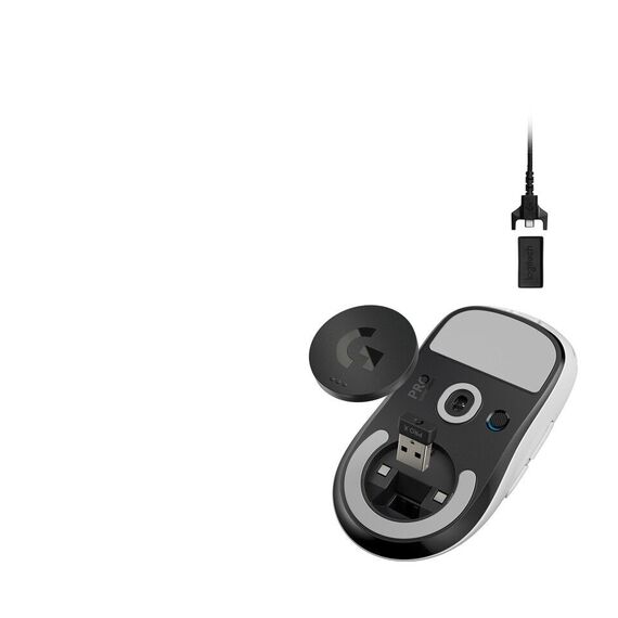 Logitech - PRO X SUPERLIGHT Wireless Gaming Mouse - WHITE / Computers - Mice - Keyboards & Mice - Techbox