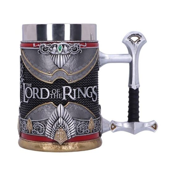 Lord of the Rings Aragorn Tankard 15.5cm / Fan Shop and Merchandise |  Techbox