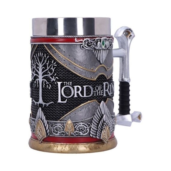 Lord of the Rings Aragorn Tankard 15.5cm / Fan Shop and Merchandise |  Techbox