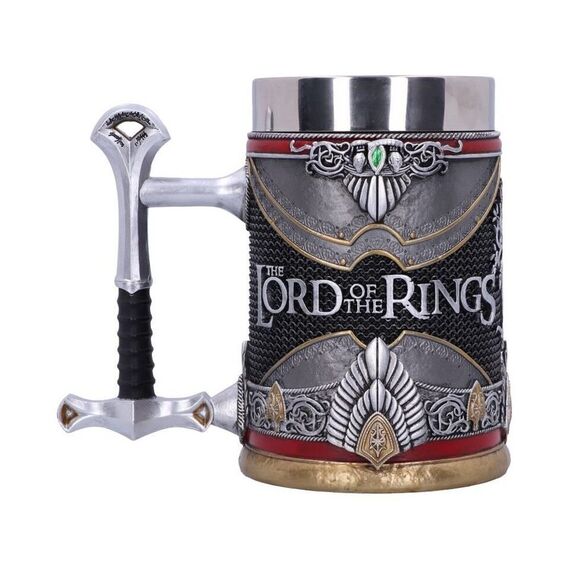 Lord of the Rings Aragorn Tankard 15.5cm / Fan Shop and Merchandise |  Techbox