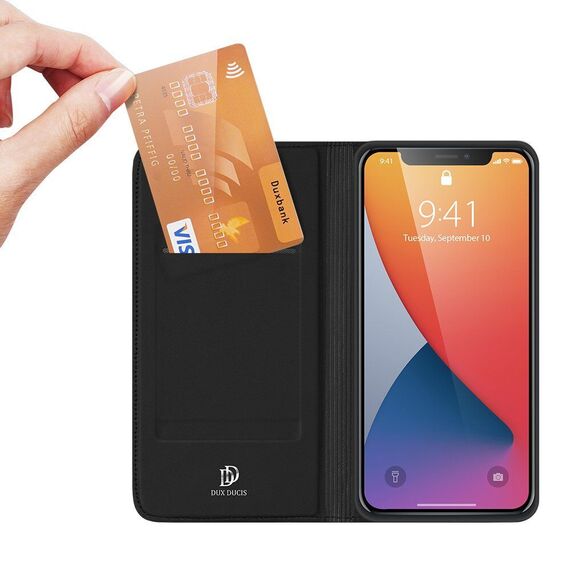 DUX DUCIS Skin Pro Bookcase type case for iPhone 12 Pro Max black - Apple Cases - Cases - Techbox