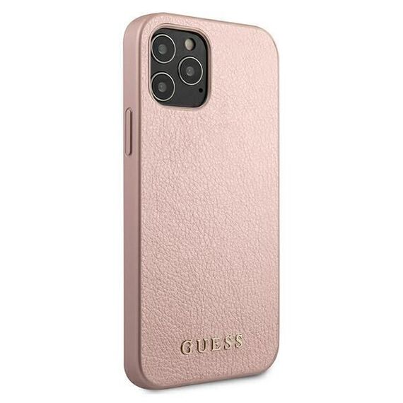 Guess GUHCP12LIGLRG iPhone 12 Pro Max 6,7" rÃ³Å¼owo-zÅ‚oty/rose gold hardcase Iridescent - Apple Cases - Cases - Techbox