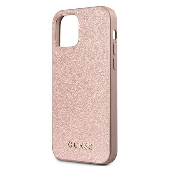 Guess GUHCP12LIGLRG iPhone 12 Pro Max 6,7" rÃ³Å¼owo-zÅ‚oty/rose gold hardcase Iridescent - Apple Cases - Cases - Techbox