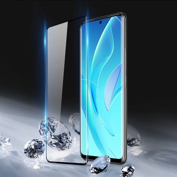 Dux Ducis Curved Glass tempered glass for Honor 60 with a black frame | Techbox