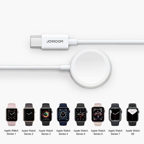 Joyroom cable with induction charger for Apple Watch 1.2m white (S-IW004) | Techbox