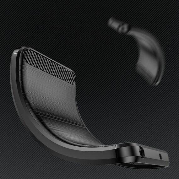 Carbon Case case for Xiaomi 13 flexible silicone carbon cover black | Techbox