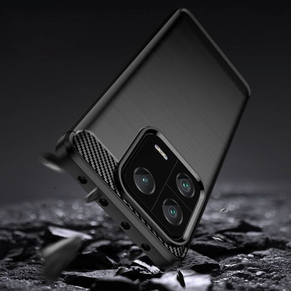 Carbon Case case for Xiaomi 13 Pro flexible silicone carbon cover black - Xiaomi Cases - Cases - Techbox