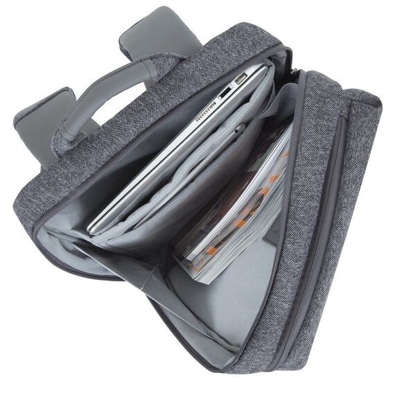 Rivacase 7960 notebook case 39.6 cm (15.6") Backpack case Grey - Bags & Backpacks - Laptop Accessories - Techbox