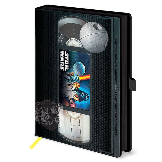 Star Wars VHS premium A5 notebook - STATIONERY / SCHOOL|NOTEBOOKS - Λεπτομέρειες προϊόντος