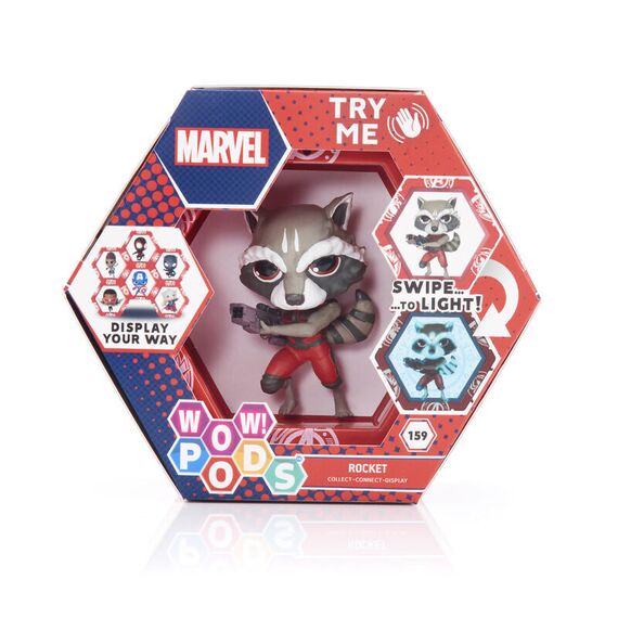 WOW! POD Marvel Rocket Raccoon led figure - FIGURES - Λεπτομέρειες προϊόντος
