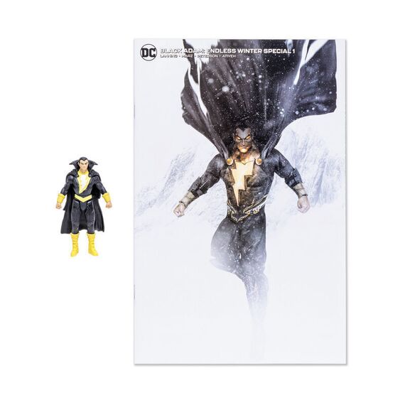 DC Comics Comic Endgless + Black Adam figure 7cm |  Techbox