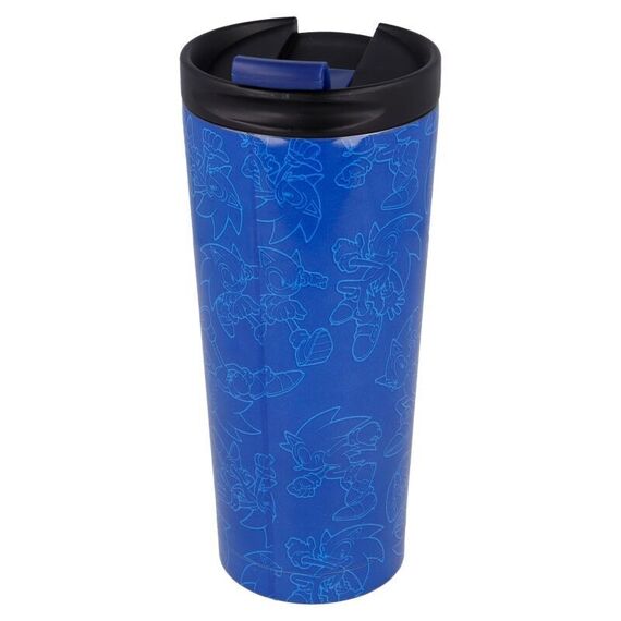 Sonic the Hedgehog stainless steel coffee tumbler 425ml |  Techbox
