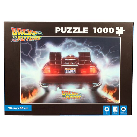 Back to the Future Delorean Out a Time puzzle 1000pcs - GAMES & TOYS|PUZZLES