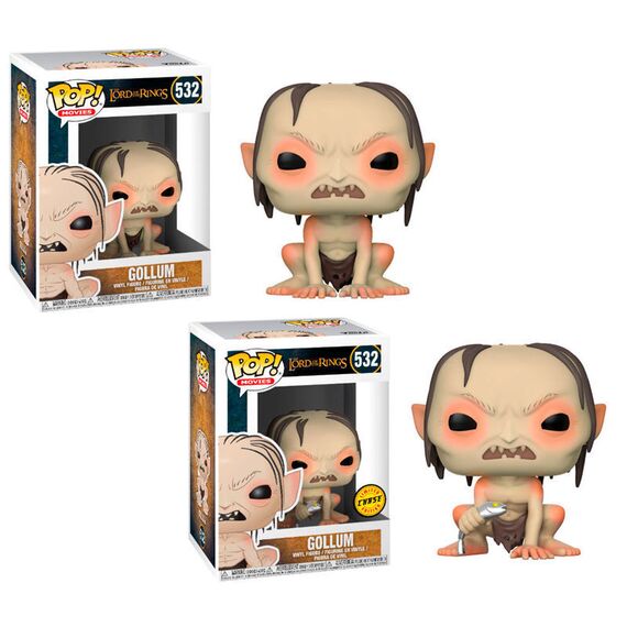 POP figure Lord of the Rings Gollum 5 + 1 Chase - FIGURES|POP VINYLS