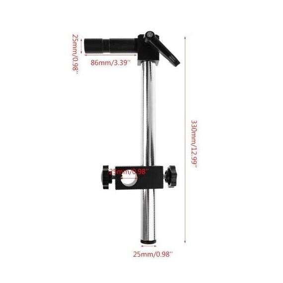 Other (AOR-M-012) Metal Rework Stand (Gold) with Basic boom stand and Focusing Rack (White) | Techbox