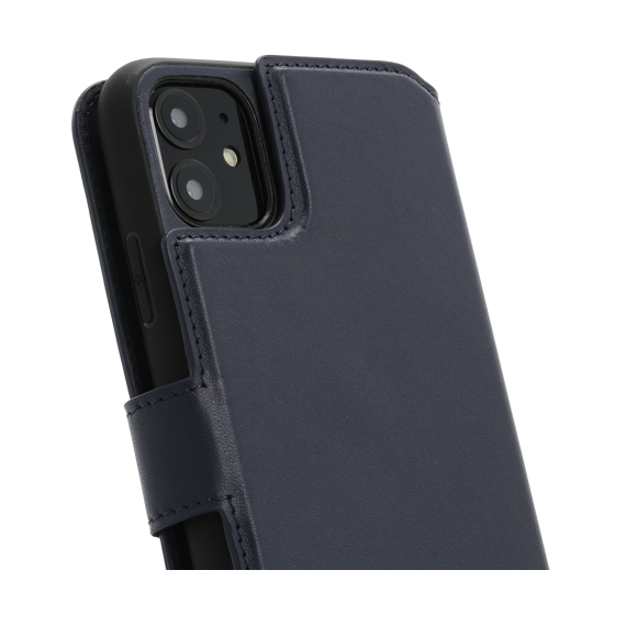 Minim (MM-10024) Original 2 in 1 Wallet Case - Dark Blue, Apple iPhone 11 - Apple Cases - Cases - Techbox