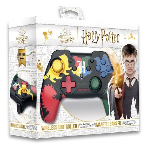 Harry Potter - Wireless controller - 4 Houses / Nintendo Switch | Techbox