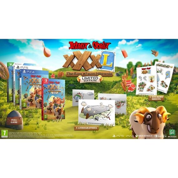 Asterix & Obelix XXXL: The Ram From Hibernia (Limited Edition) / PlayStation 4 - PS4 Games - Games - Techbox