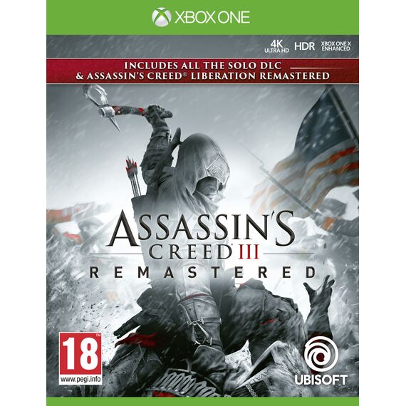Assassin's Creed III (3) + Liberation HD Remaster / Xbox One - Xbox One - Xbox One - Games - Ubisoft - Action - Standard